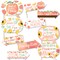 Big Dot of Happiness Funny Sweet as a Peach - Fruit Themed Baby Shower or Birthday Party Photo Booth Props Kit - 10 Piece